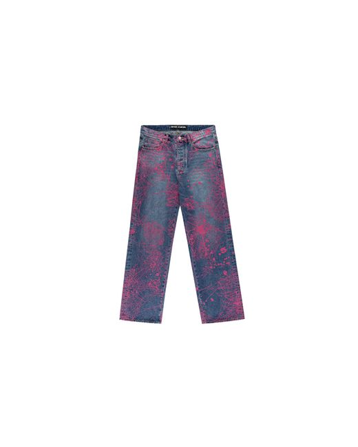 Sp5der Black V2 Web Denim Jeans 134" for men
