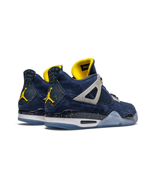 Nike Blue Air 4 Retro Pe "Michigan" Aj4 1036660" for men