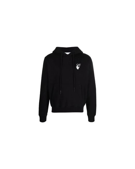 Off-White c/o Virgil Abloh Black Arrows-Print Logo Hoodie /Multi-Color" Ombb034F21Fle0021084" for men