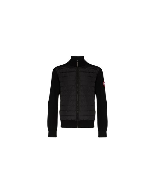 Canada Goose Black Hydridge Knit Jacket 6830M 9061" for men
