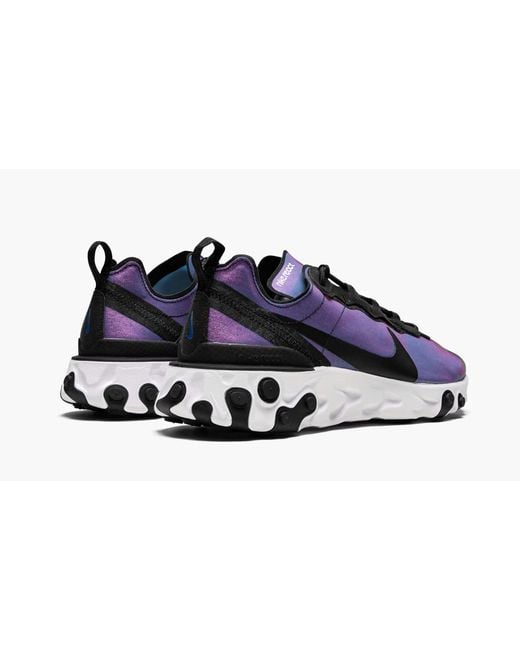 Nike Purple React Element 55 Prm Su19 "sunset" Shoes