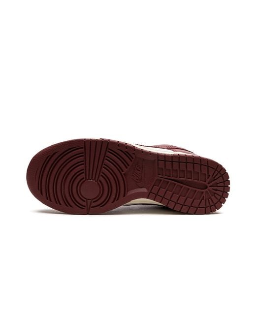 Nike Red Dunk Low Prm "Team" Fj4555 100"