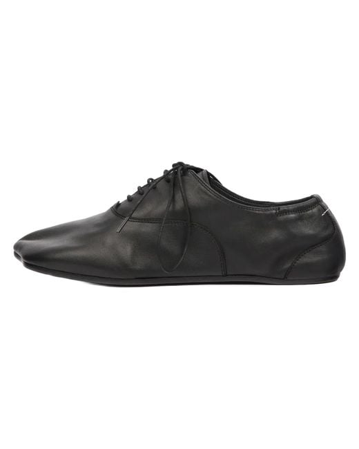 MM6 by Maison Margiela Black Lace-Up Shoes S59Wq0123 P7557 T8013"