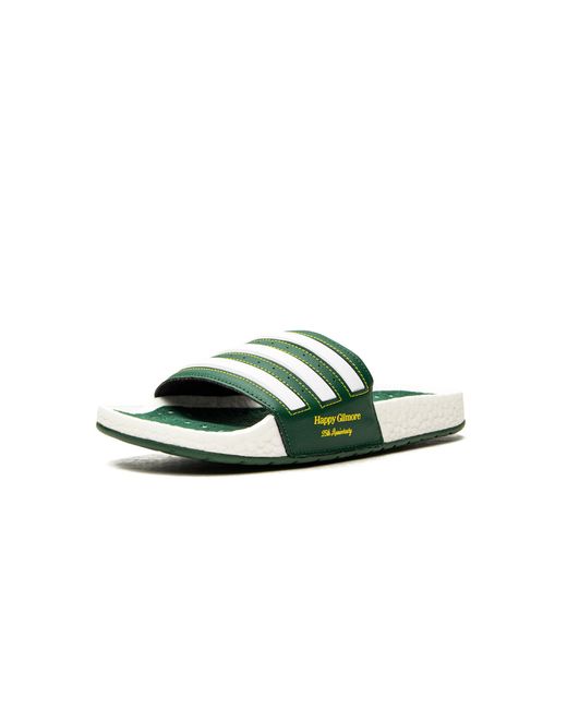 Adidas Green Adilette Boost Happy "happy Gilmore" Shoes