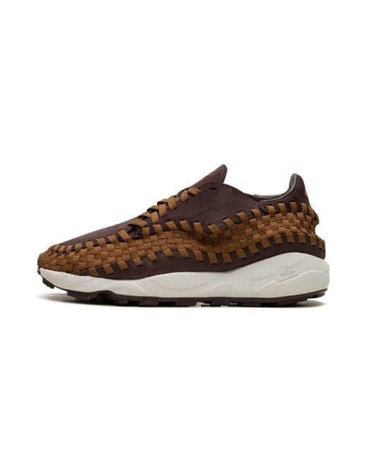 Nike Brown Air Footscape Woven "earth" Shoes for men