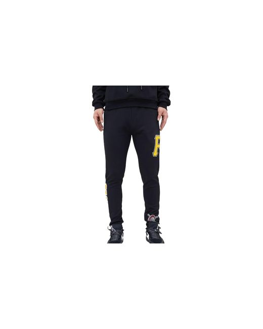 Pro Standard Black Mlb Pittsburgh Piratess Logo Blended Joggers Lpp431591 Blk" for men