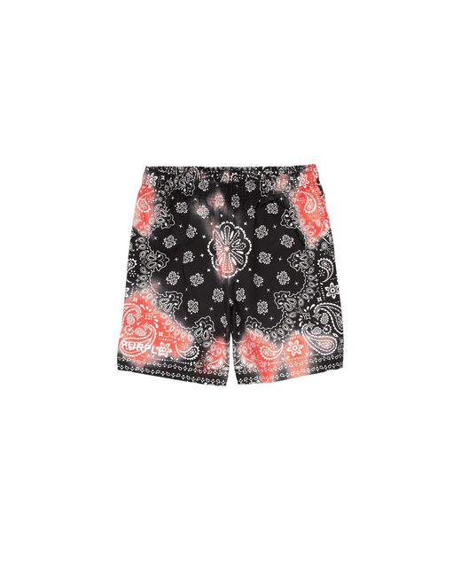 Purple Brand Black All Round Short P504 Arpp223" for men