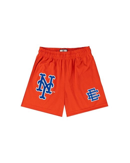 Eric Emanuel Red Ee Basic Short "Ny Mets for men
