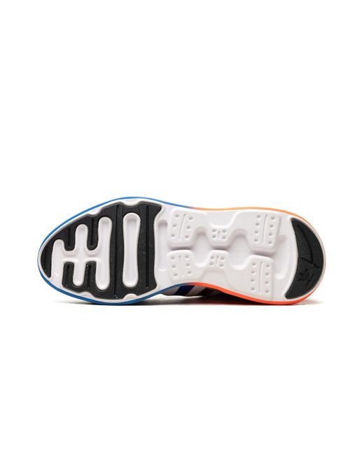 Adidas Blue Zx 2K Flux "Gradient Sole" Fx2044" for men