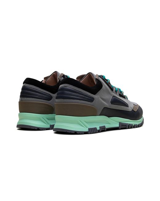 Lanvin Black Reflective Running Sneaker Fm Skdntr Rena P19 1329" for men