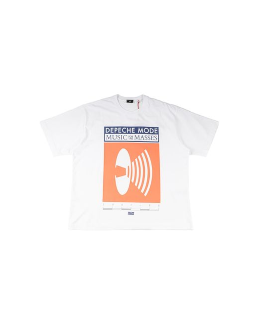 Kith Black Depeche Mode Masses Tour Vintage Alex Tee Khm035003 101" for men