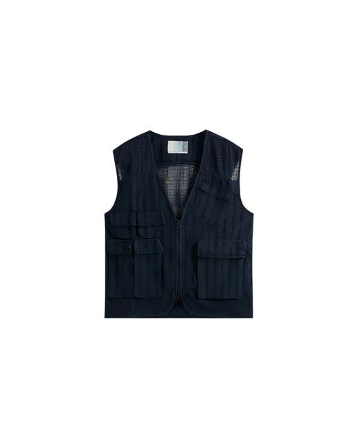 Kith Blue River Vest "Nocturnal" Khm010290 413" for men