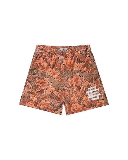 Eric Emanuel Black Ee Basic Short Ee/Leafy Camo" Ee794" for men