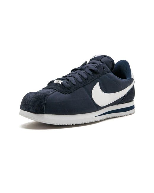 Nike Black Cortez Basic Nylon Shoes