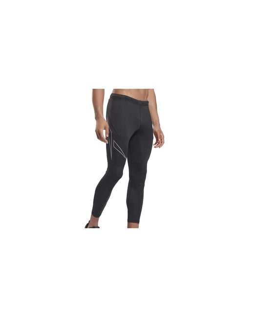 Reebok Black One Series Running Reflective Tights Fk6574" for men