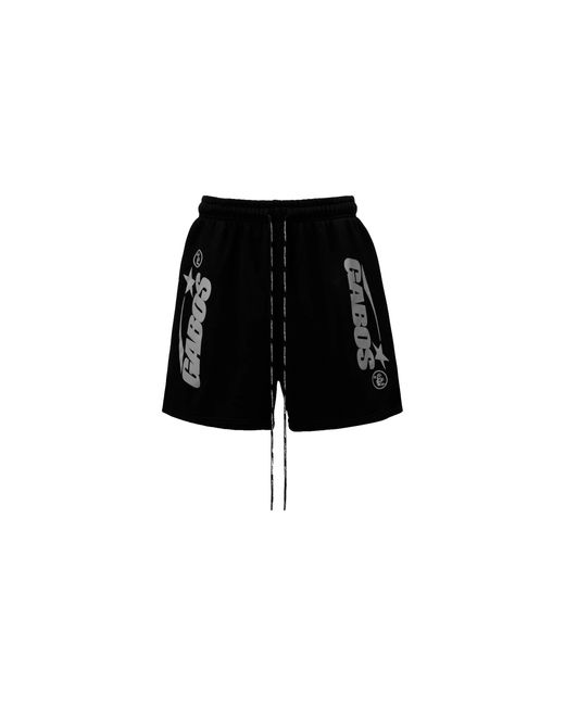 HELLSTAR Black G.A.B.O.S. Shorts Hsr335" for men
