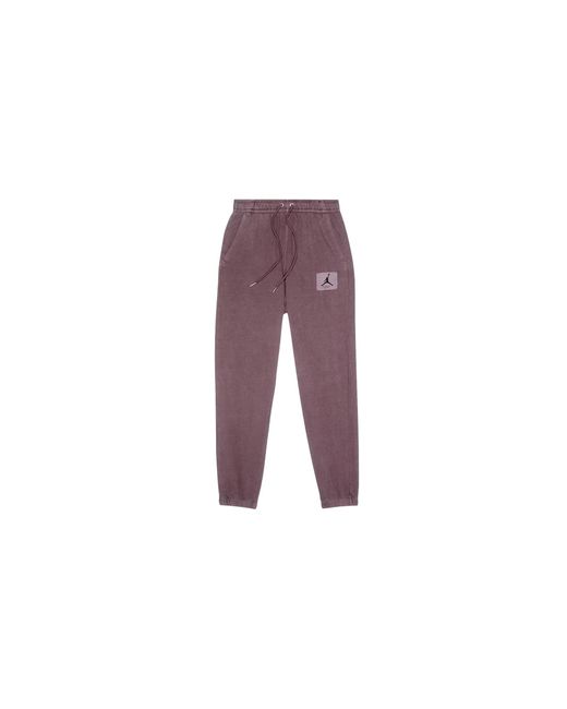 Nike Black Essentials Fleece Sweatpants "Mauve" Fb7298 508" for men