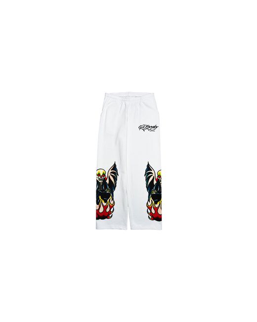 Ed Hardy Black Xman Rhinestone Baggy Sweatpants Ehkc8005 1Rs" for men