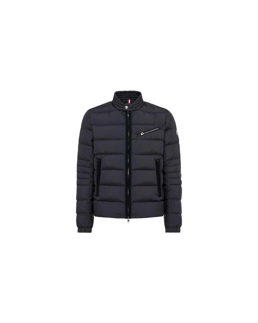 Moncler Black Authie Giubbotto Short Down Jacket Mon04"