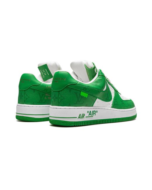 Nike Green Louis Vuitton Air Force 1 Low "Virgil Abloh for men