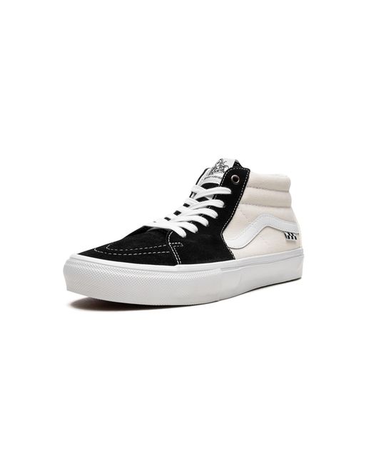 Vans Black Skate Grosso Mid /Marshmallow" Vn0A5Fcgkig" for men