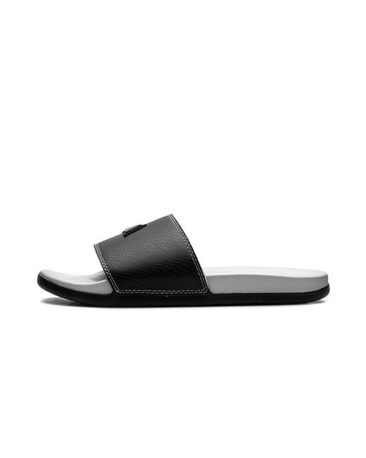 Adidas Black Adilette Comfort Slides "Core Metallic" Jq2254" for men