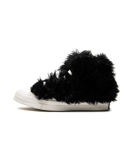Converse Black Chuck 70 Fuzzy High "Ambush" 170586C" for men