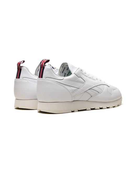 Reebok Black Cl Leather "Chalk" Fw7796"