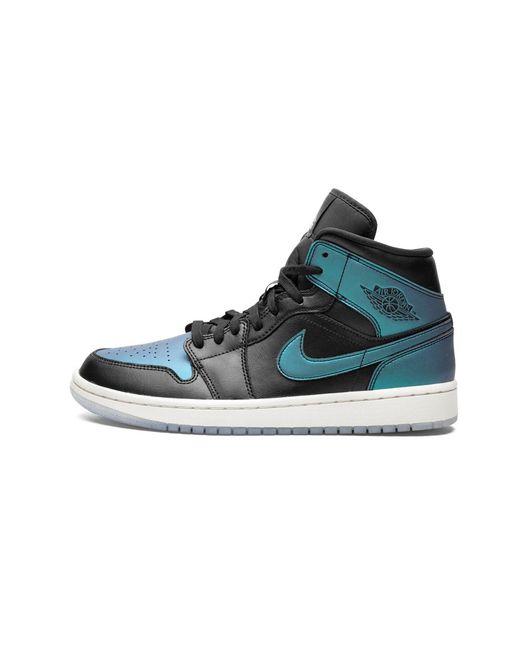 Nike Blue (Wmns) 1 Mid 'Metallic'