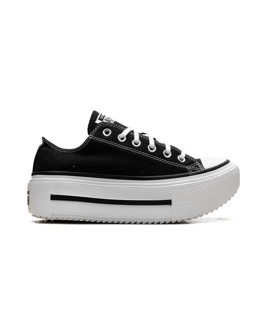 Converse Black Chuck Taylor All Star Lift Double Stack Low A15490C" for men
