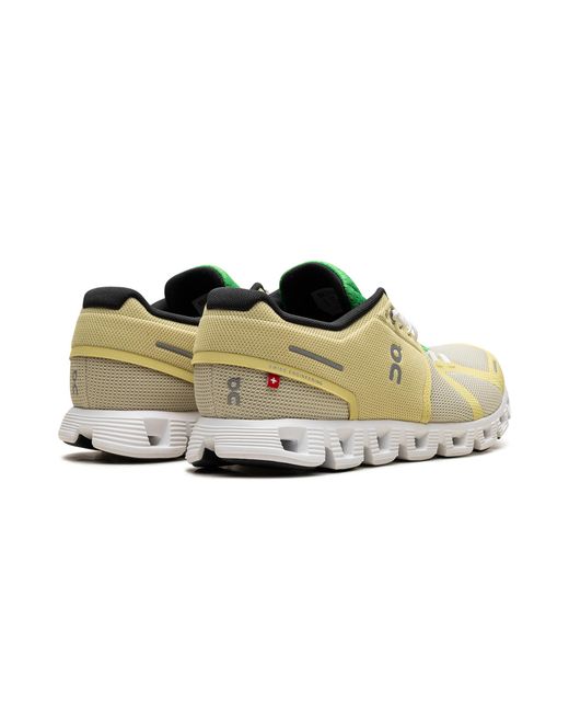 On Shoes Black Cloud 5 Push "Hay/Acacia" 69.98861" for men