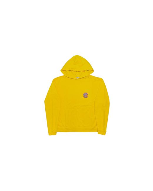 Eric Emanuel Yellow Ee Lw Hooded Sweatshirt "Lemon Chrome Ee883" for men