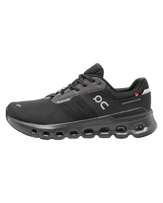 On Shoes Black Cloudrunner 2 Waterproof "Magnet" 3We10142130"