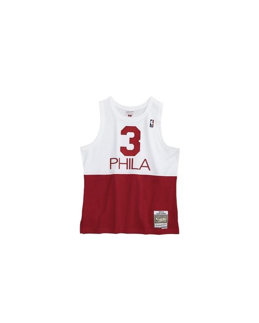 Mitchell & Ness Red Nba Swingman Jersey for men
