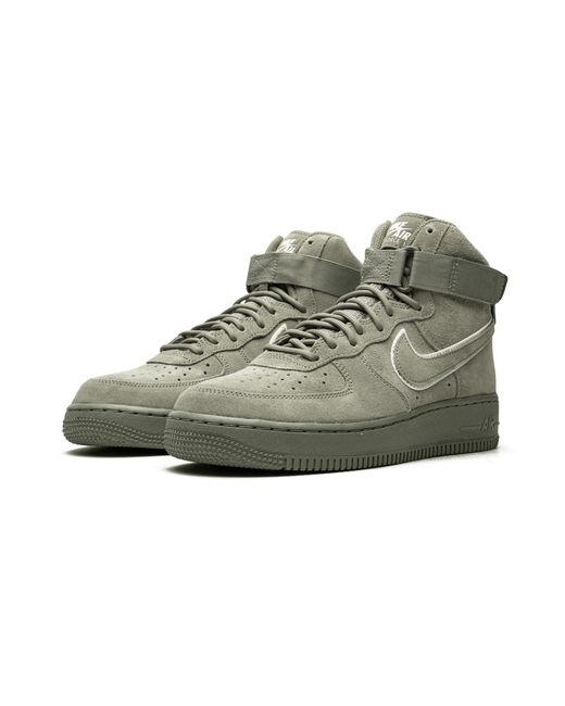Nike Green Air Force 1 High '07 Lv8 Suede "Dark Stucco Summit" Aa1118 002" for men