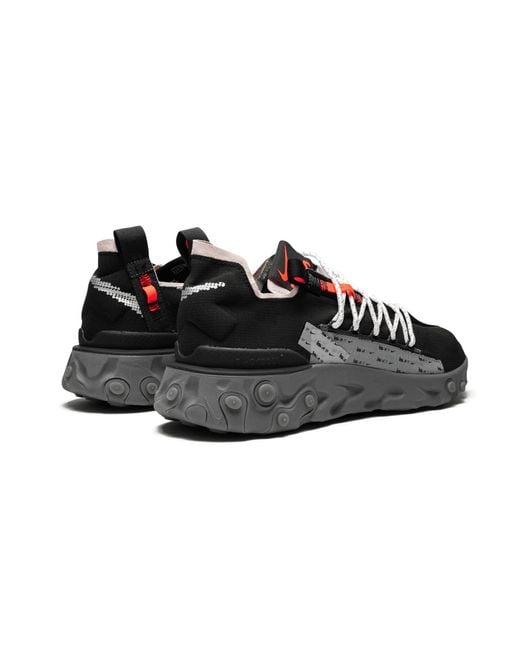 Nike Black React Wr Ispa Ar8555 001" for men