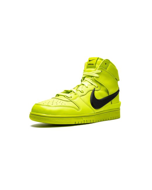 Nike Yellow Dunk High "Ambush for men