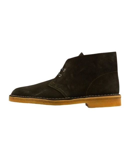 Clarks Black Desert Boot "Loden" 26109443" for men