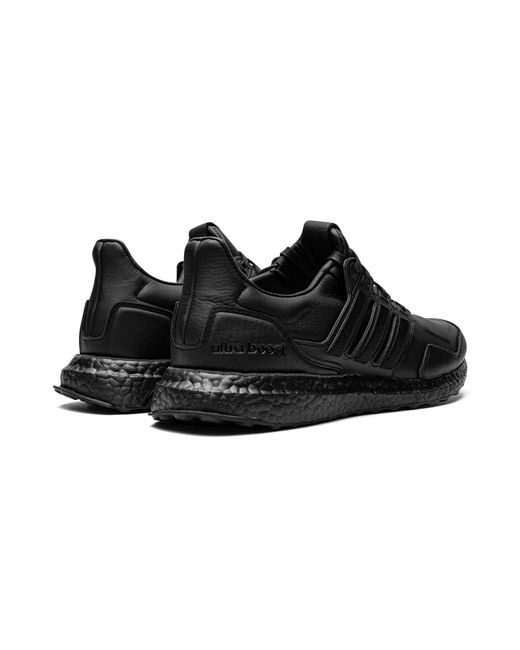 Adidas Black Ultraboost Leather "Core" Ef0901" for men