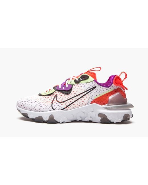 Nike Black React Vision Shoes for men