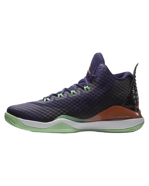 Nike Blue Air Super.Fly 3 Po "Ink Bright Mandarin 724934 505" for men