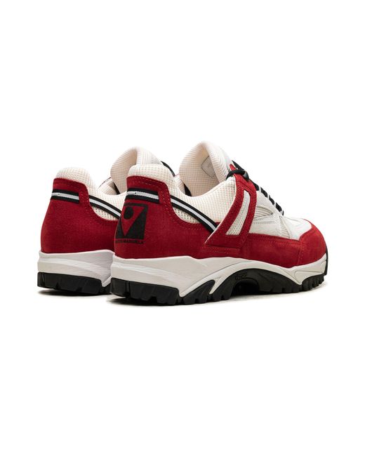 Maison Margiela Red Security Low Top Sneakers "vibram" Shoes for men