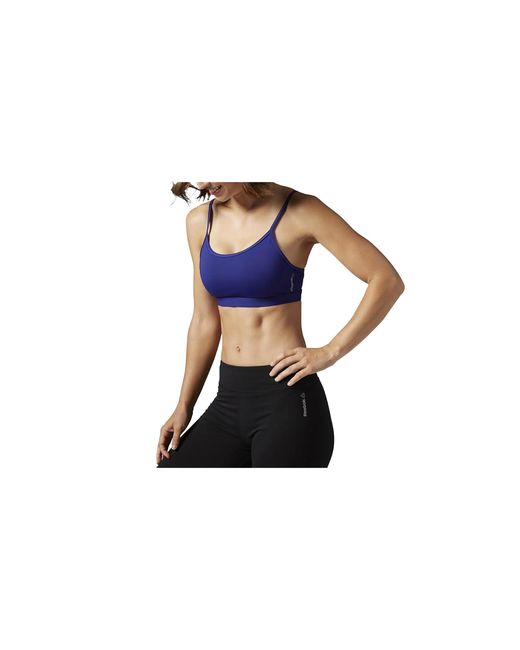 Reebok Black Crossfit Hero Rebel Bra "Pigment" Bk1495"