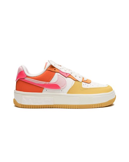 Nike Black Air Force 1 Fontanka Mns "Summit/Solar Flare/Medium Soft/Hyper" Dx2675 100"