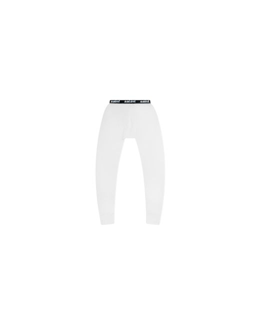 Saint Michael Black Thermal Pants Sm Hr1 0000 067" for men