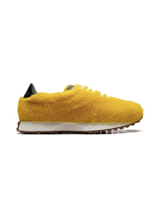 Rhude Yellow Sherpa Runner Sneakers Rhss22Fo13179103" for men
