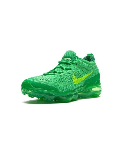 Nike Green VAPORMAX 2023 FLYKNIT Running Shoes