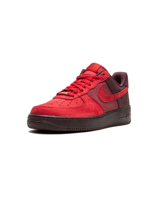 Nike Red Air Force 1 Low "layers Of Love" Shoes for men