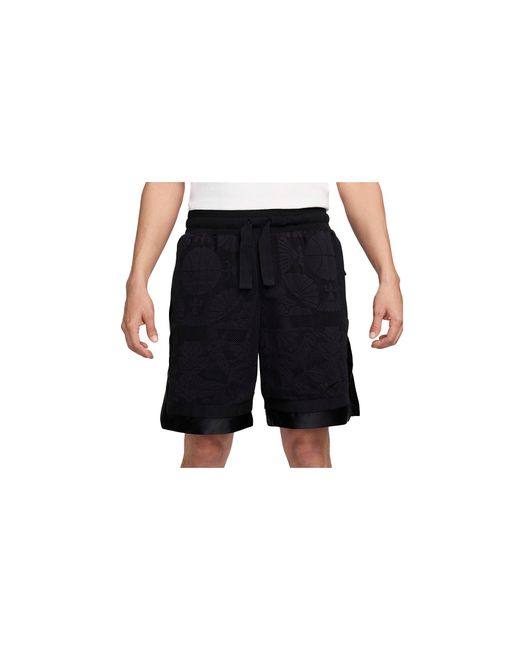 Nike Black Dna 8" Dri-Fit Basketball Shorts Fn2856 010" for men