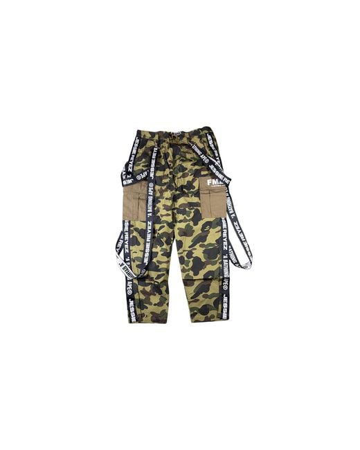 A Bathing Ape Black X Jessie Reyez 6 Pocket Cargo Pants 069" for men